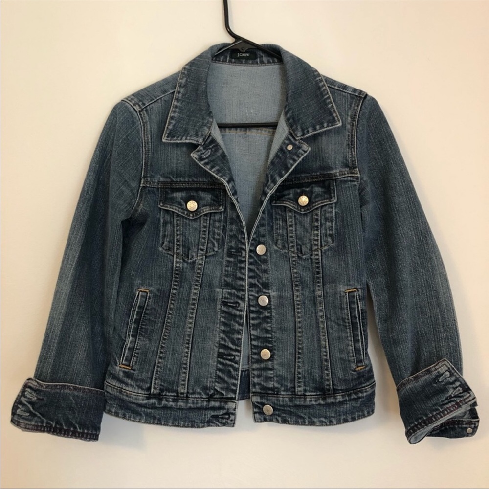 J. Crew Denim Blue Jean Jacket